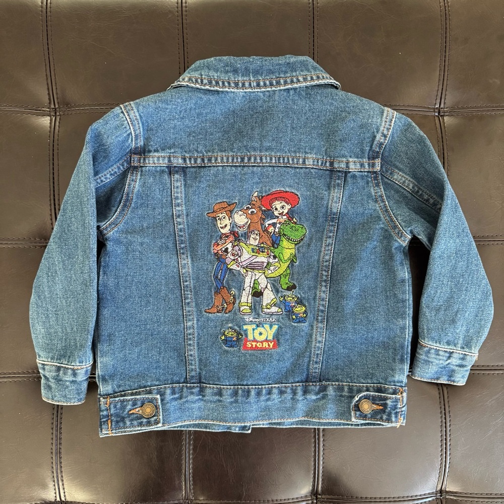 GAP x Disney Pixar Toy Story Icon 25th Anniversary Denim Jacket Boys 3T